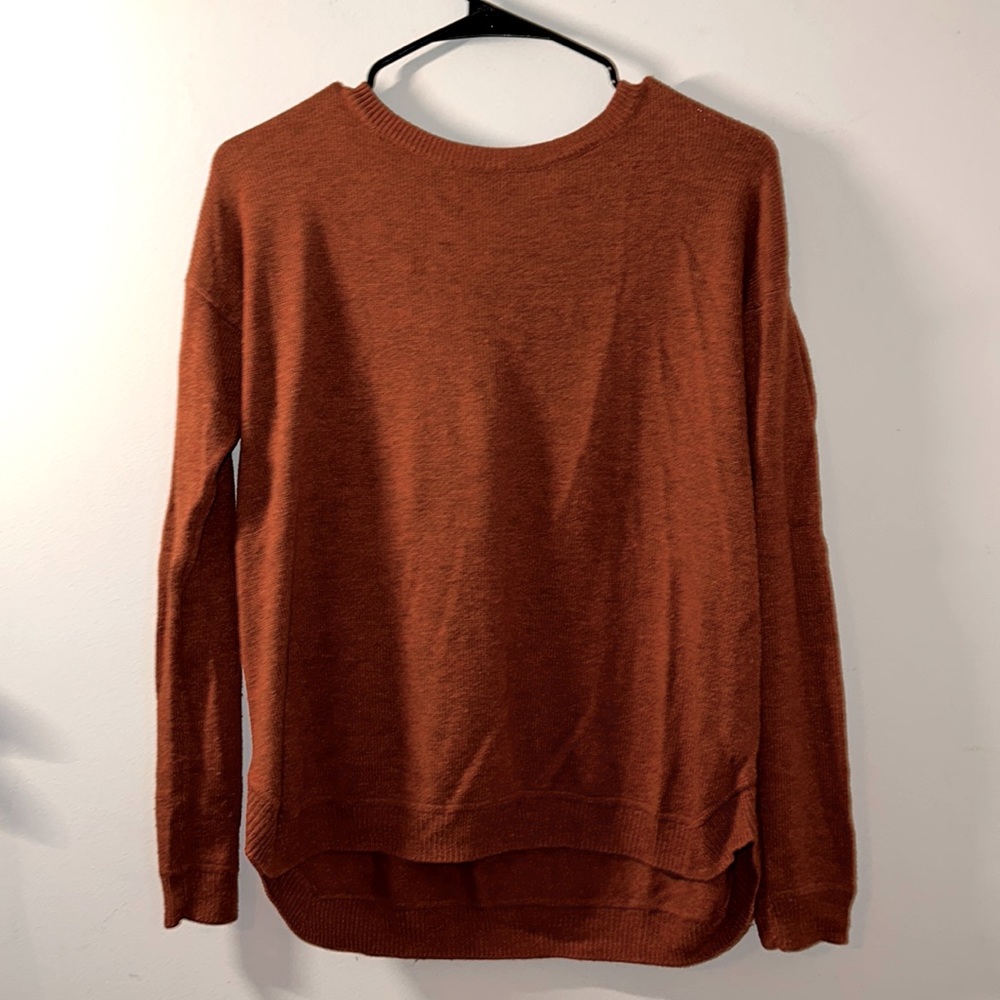 Orange/rust oversized sweater